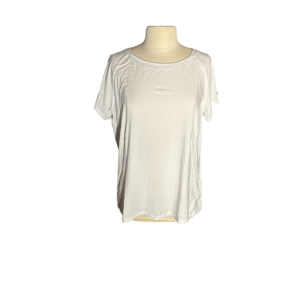 Columbia White Short Sleeve Women's Tee